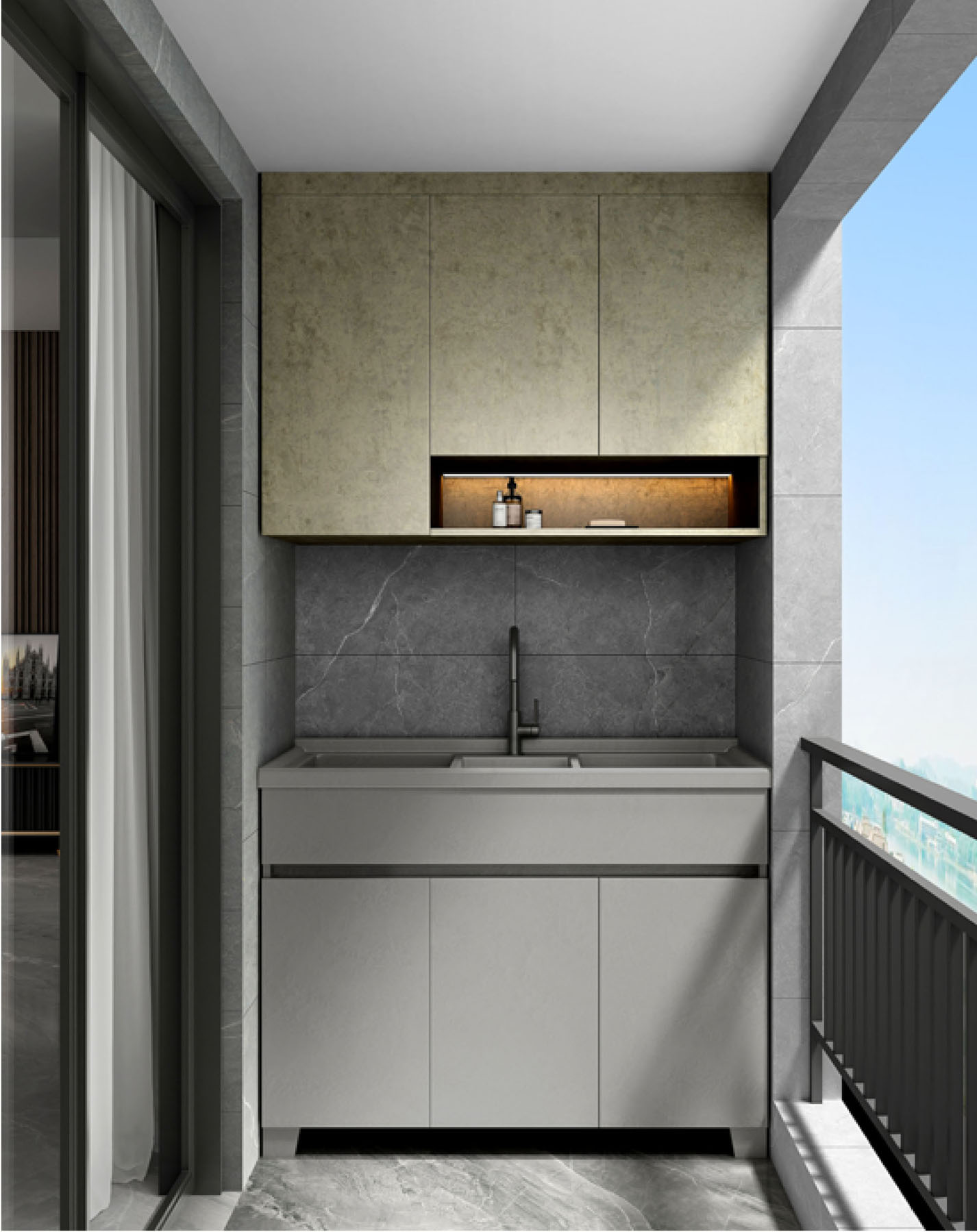 9012ZS哑光系列(阿玛尼灰)